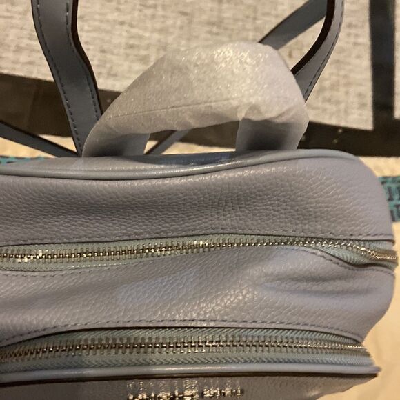 MICHAEL KORS
Adina Medium Pebbled Leather Backpack NWT light blue & wristlet - Picture 8 of 14